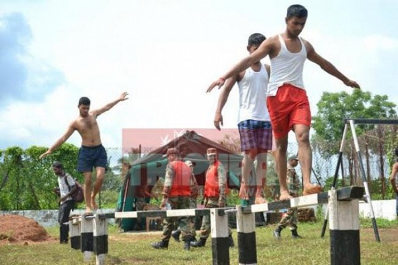 Army recruitment rally held at Badarghat stadium Army recruitment rally held at Badarghat stadium